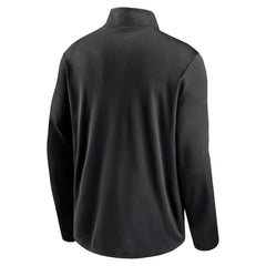 Black Chicago White Sox Nike Agility Pacer Performance Half-Zip Top