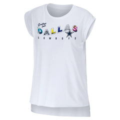 WEAR by Erin Andrews Women's Greetings From Muscle T-Shirt - Dallas Cowboys T-shirts