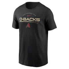 Black Arizona Diamondbacks Nike Team Engineered Performance T-Shirt