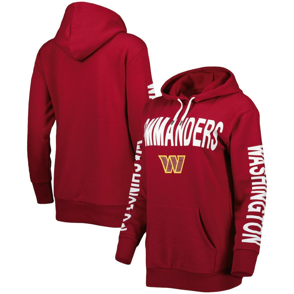 G-III 4Her by Carl Banks Women's Extra Point Pullover Hoodie - Washington Commanders Hoodies