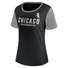 Black Chicago White Sox Fanatics Women's Mound T-Shirt