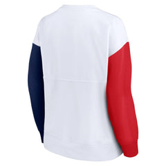 White St. Louis Cardinals Fanatics Women's Series Pullover Sweatshirt