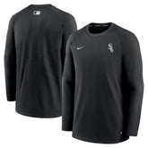 Black Chicago White Sox Nike Authentic Collection Logo Performance Long Sleeve T-Shirt