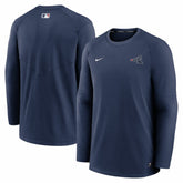 Navy Chicago White Sox Nike Authentic Collection Logo Performance Long Sleeve T-Shirt