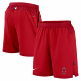 Red Los Angeles Angels Nike Authentic Collection Flex Vent Performance Shorts