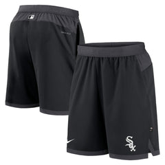 Black Chicago White Sox Nike Authentic Collection Flex Vent Performance Shorts