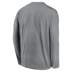 Heather Gray San Francisco Giants Nike Authentic Collection Team Logo Legend Performance Long Sleeve T-Shirt
