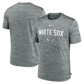 Heather Gray Chicago White Sox Nike Authentic Collection Velocity Performance Practice T-Shirt