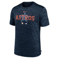 Navy Houston Astros Nike Authentic Collection Velocity Performance Practice T-Shirt