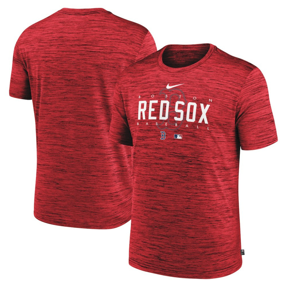 Red Boston Red Sox Nike Authentic Collection Velocity Performance Practice T-Shirt
