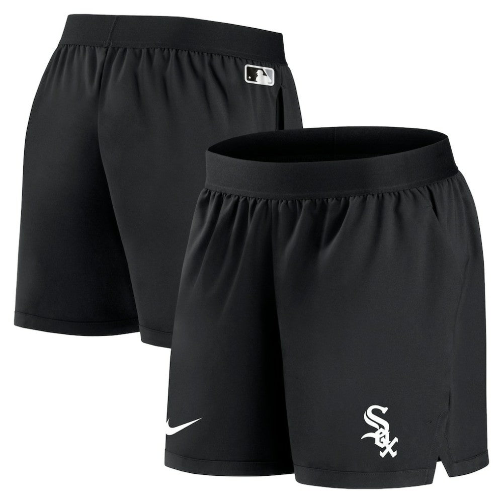 Black Chicago White Sox Nike Women's Authentic Collection Team Performance Shorts