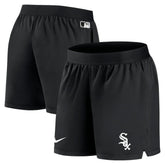 Black Chicago White Sox Nike Women's Authentic Collection Team Performance Shorts