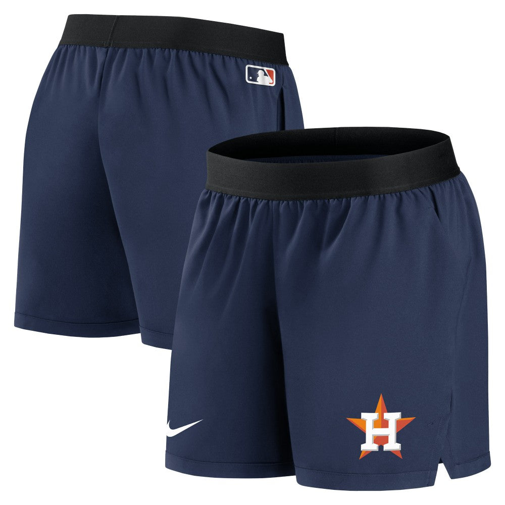 Navy Houston Astros Nike Women's Authentic Collection Team Performance Shorts