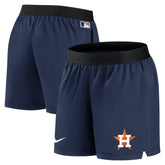 Navy Houston Astros Nike Women's Authentic Collection Team Performance Shorts