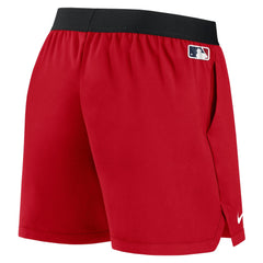 Red Los Angeles Angels Nike Women's Authentic Collection Team Performance Shorts