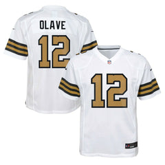Chris Olave Youth Game Jersey - New Orleans Saints Jerseys