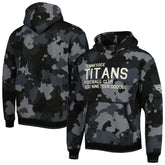 The Wild Collective Camo Pullover Hoodie - Tennessee Titans Hoodies