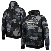 The Wild Collective Camo Pullover Hoodie - Washington Commanders Hoodies