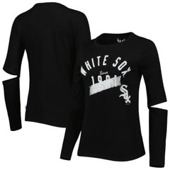 Black Chicago White Sox Touch Women's Formation Long Sleeve T-Shirt