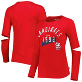 Red St. Louis Cardinals Touch Women's Formation Long Sleeve T-Shirt