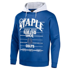NFL x Staple Throwback Vintage Wash Pullover Hoodie - Indianapolis Colts Hoodies