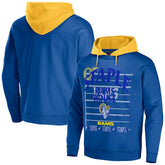 NFL x Staple Throwback Vintage Wash Pullover Hoodie - Los Angeles Rams Hoodies