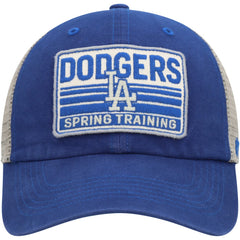 Royal/Tan Los Angeles Dodgers '47 Four Stroke Clean Up Trucker Snapback Hat