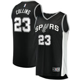Fanatics Zach Collins San Antonio Spurs Fast Break Replica Jersey