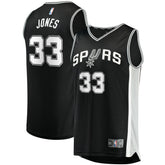 Fanatics Tre Jones San Antonio Spurs Fast Break Replica Jersey