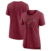 Cleveland Cavaliers Women's Heritage Tri-Blend T-Shirt sale