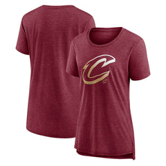 Cleveland Cavaliers Women's Gradient Logo Tri-Blend T-Shirt sale