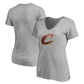 Cleveland Cavaliers Women's Primary Team Logo V-Neck T-Shirt sale