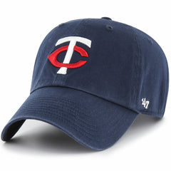 Navy Minnesota Twins '47 Clean Up Adjustable Hat
