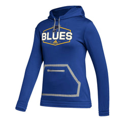 NHL St. Louis Blues adidas Women's Team Pullover Hoodie