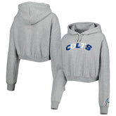 The Wild Collective Women's Cropped Pullover Hoodie - Indianapolis Colts Hoodies