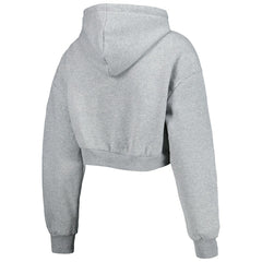 The Wild Collective Women's Cropped Pullover Hoodie - Los Angeles Chargers Hoodies