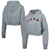 The Wild Collective Women's Cropped Pullover Hoodie - Tampa Bay Buccaneers Hoodies