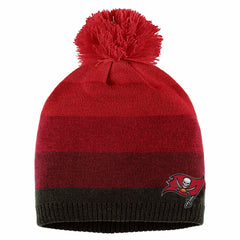 WEAR by Erin Andrews Women's Ombre Pom Knit Hat and Scarf Set - Tampa Bay Buccaneers Hats