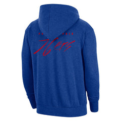 Nike Philadelphia 76ers Courtside Versus Flight Pullover Hoodie