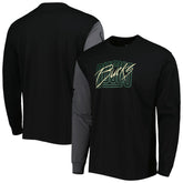 Nike Milwaukee Bucks Courtside Versus Flight MAX90 Long Sleeve T-Shirt