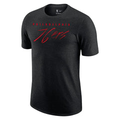 Nike Philadelphia 76ers Courtside Versus Flight Max90 T-Shirt