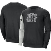 Nike Brooklyn Nets Courtside Versus Force & Flight Pullover Sweatshirt