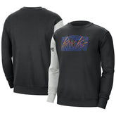 Nike New York Knicks Courtside Versus Force & Flight Pullover Sweatshirt