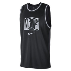 Nike Brooklyn Nets Courtside Versus Force Split DNA Performance Mesh Tank Top
