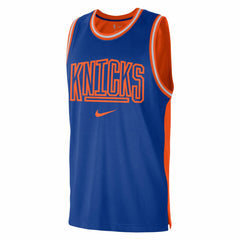 Nike New York Knicks Courtside Versus Force Split DNA Performance Mesh Tank Top