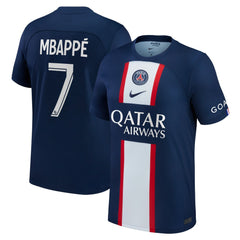 Kylian Mbappé Paris Saint-Germain 2022/23 Home Replica Player Jersey