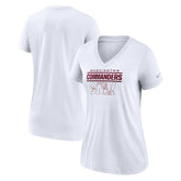 Women's Hometown Collection Tri-Blend V-Neck T-Shirt - Washington Commanders T-shirts