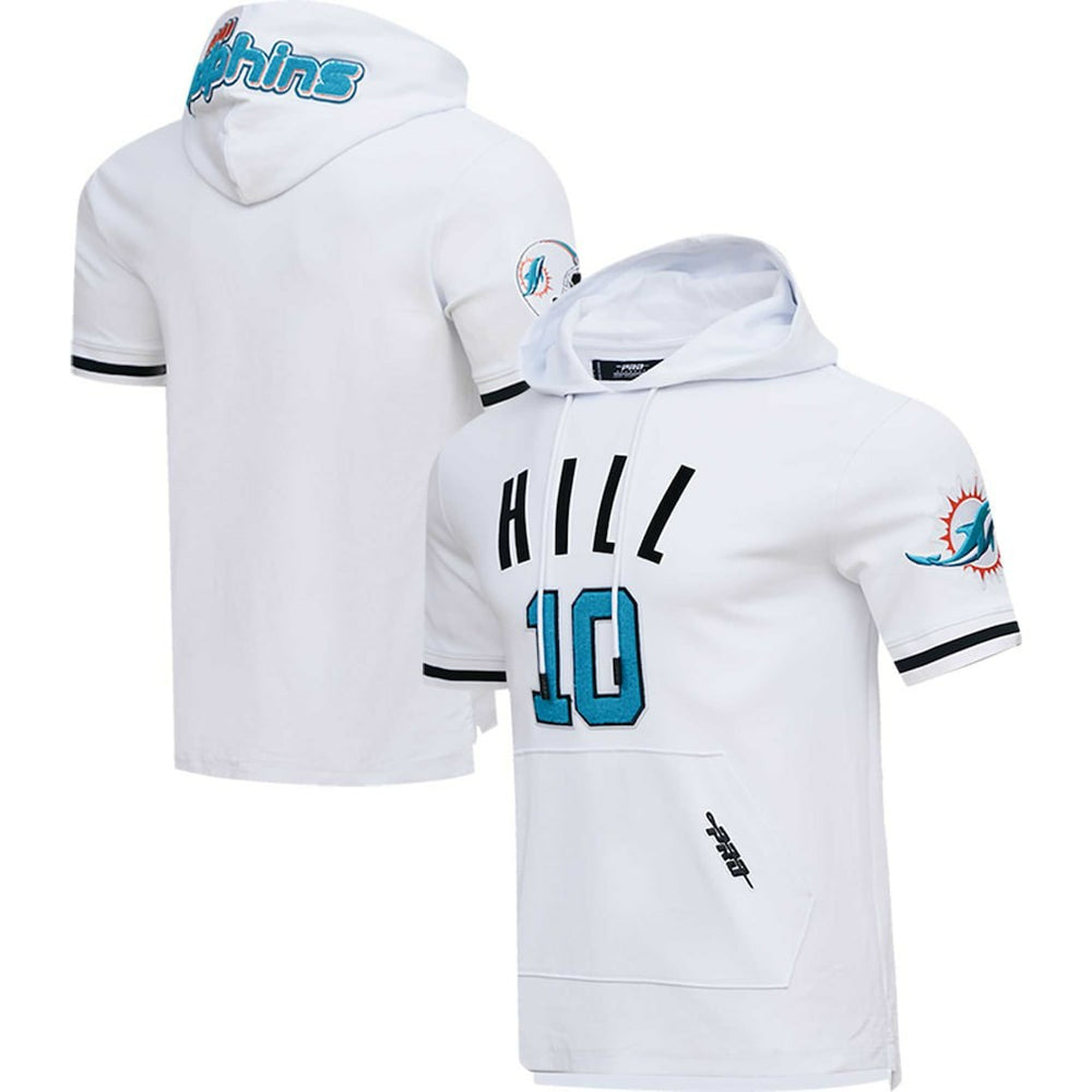 Tyreek Hill Pro Standard Player Name & Number Hoodie T-Shirt - Miami Dolphins Hoodies