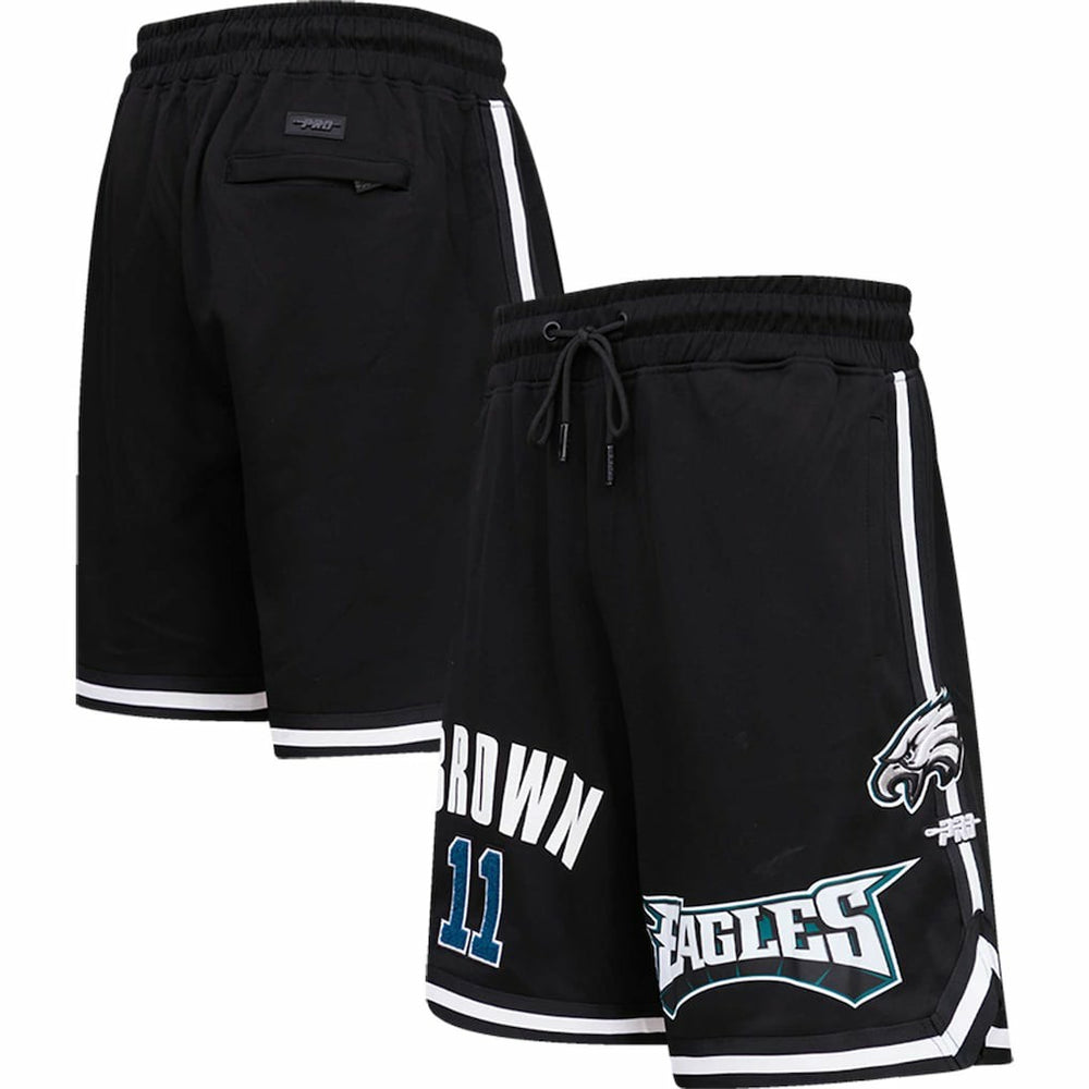 A.J. Brown Pro Standard Player Name & Number Shorts - Philadelphia Eagles Shorts