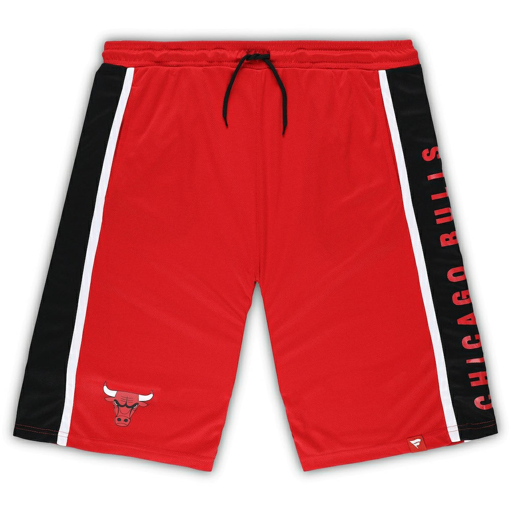 Fanatics Chicago Bulls Big & Tall Referee Iconic Mesh Shorts